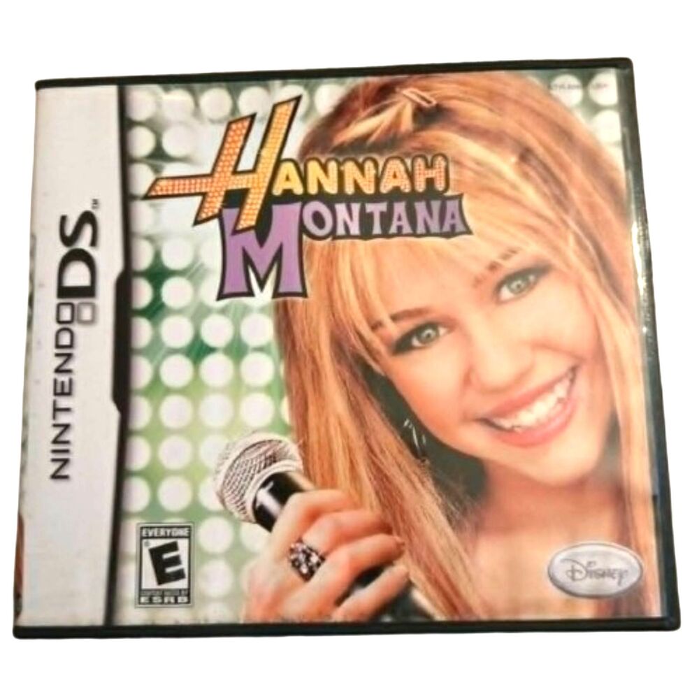 Hannah Montana Nintendo DS 3DS CIB w/Manual & Poster Tested